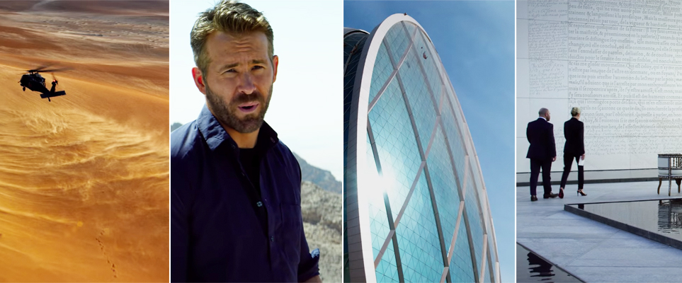 Ryan Reynolds tweets trailer for UAE-shot '6 Underground