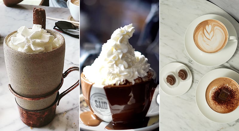 Hot chocolate in Dubai