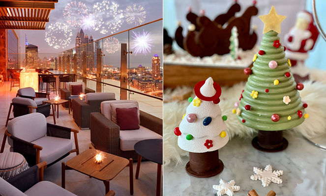Celebrate the festive season at this cool five star hotel in Media City