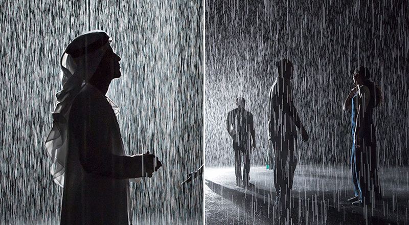 Sharjah rain room