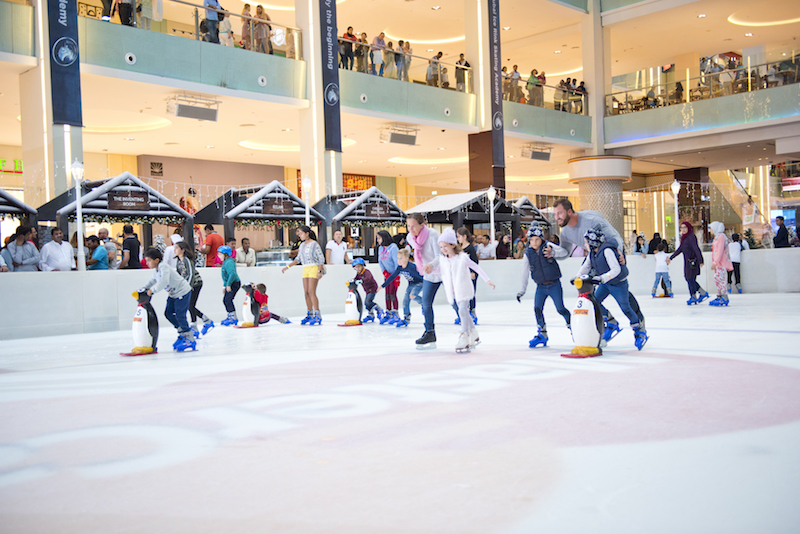 DJS on ice dubai ice rink festive season