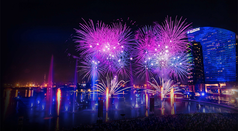 Fireworks New Year's Eve Dubai 2020