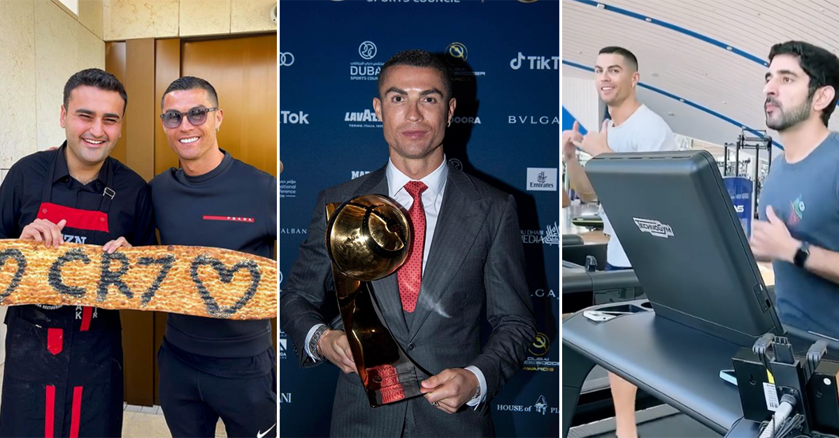 Cristiano Ronaldo in Dubai Here's what he's been up to