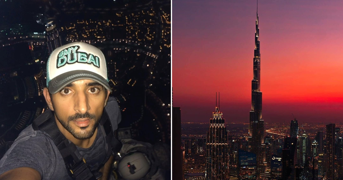 Watch: Sheikh Hamdan climbs the top of Burj - What's On