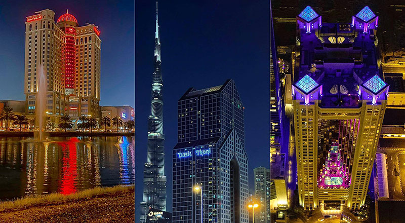Illuminate Dubai.