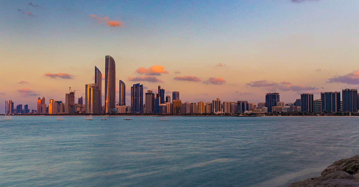 abu dhabi skyline