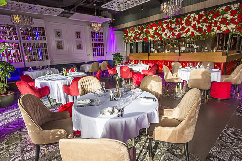 Step into spring with these stunning floral restaurants - Things To Do in Dubai - - Chandeliers in Dubai, UAE