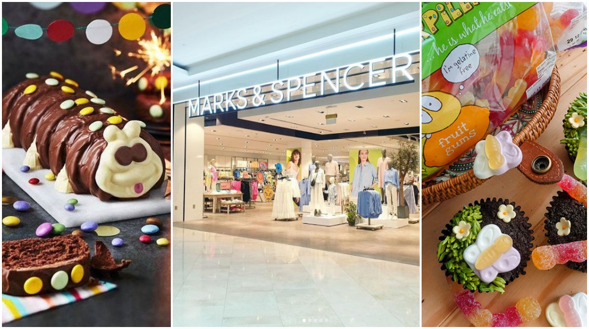 New Marks and Spencer food hall and Cafe at Yas Mall is