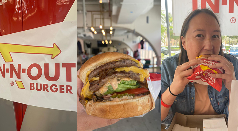 Celebrity favourite 'In-N-Out' burgers came to Dubai for one day only