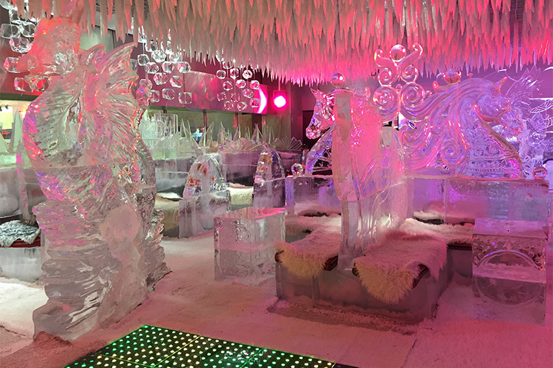 Chillout Ice Lounge alcohol-free activites Dubai