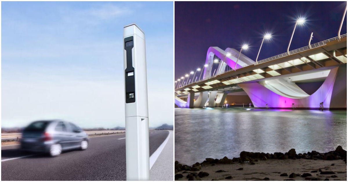 Abu Dhabi’s next gen traffic offence cameras have landed