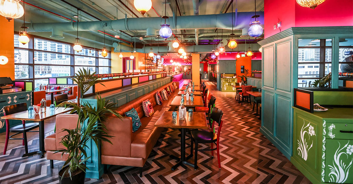 A colourful Indian resto-pub has opened its doors at Business Bay