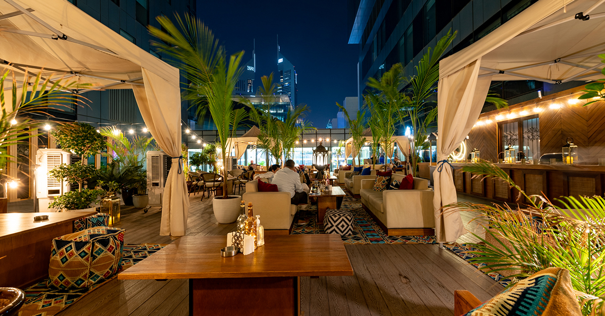 This alfresco terrace in DIFC is a stunning setting for iftar and ...