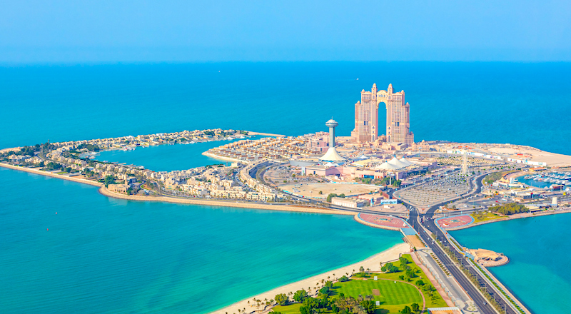 Fairmont Marina Rixos Abu Dhabi skyline FB