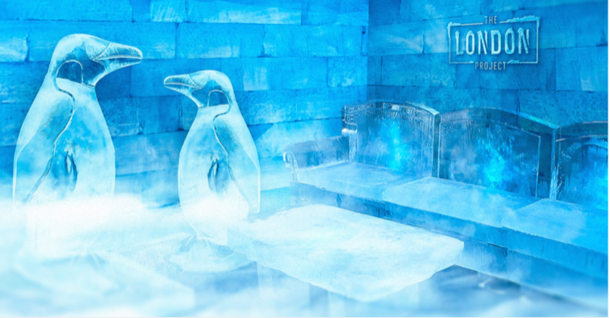 Brr The London Project is now home to a cool new ice bar