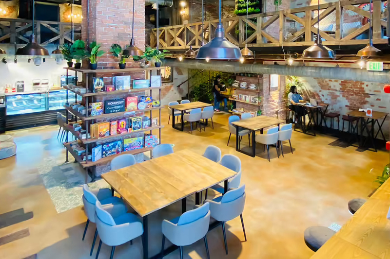 The Hive board game cafes 