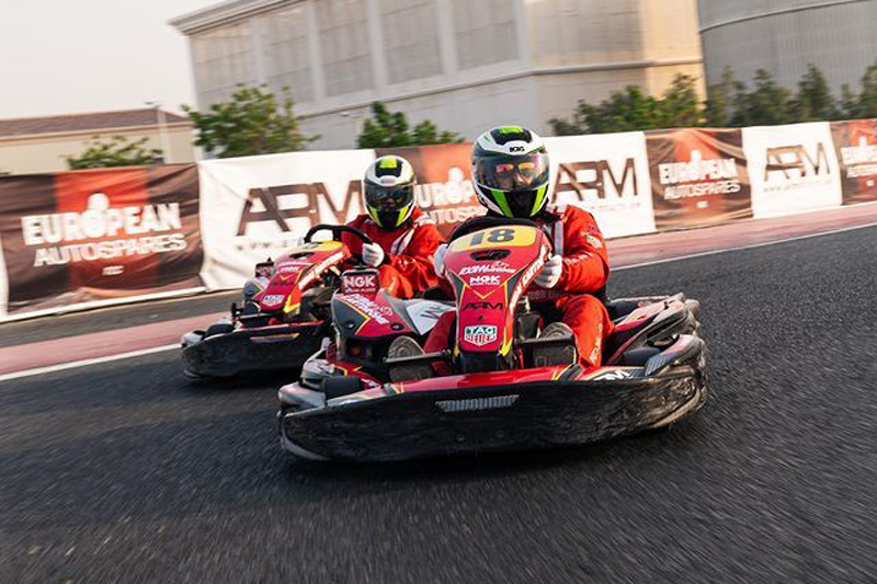 Autodrome go karting places for first date dubai