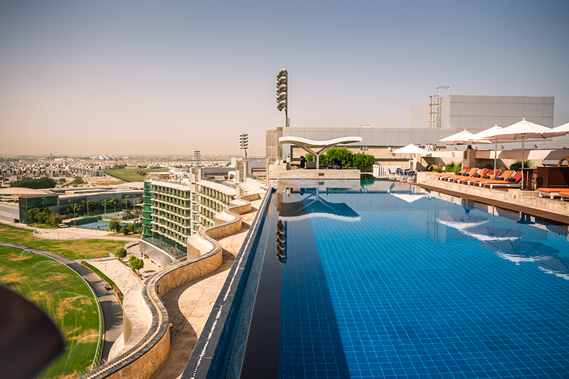 The Meydan Hotel Rooftop Pool