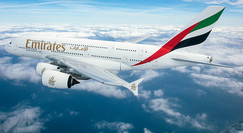 Free experiences with Emirates