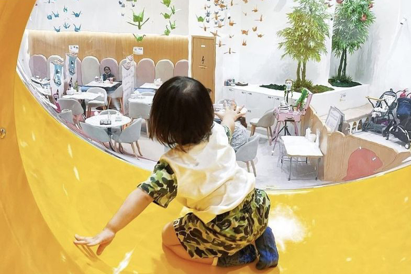 cafes with kids play dubai 