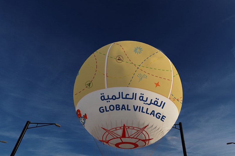 Global Village hot air balloon