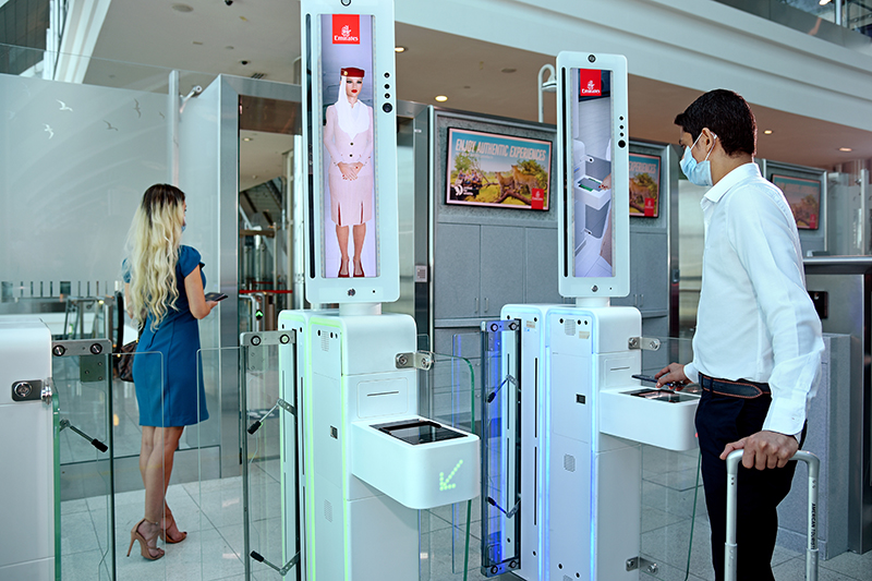 dubai airport biometrics 