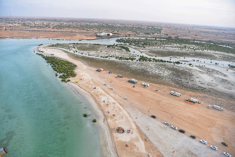 secret beaches UAE