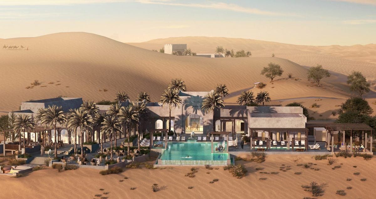 Every room is a pool villa at this new Liwa desert resort in Abu Dhabi