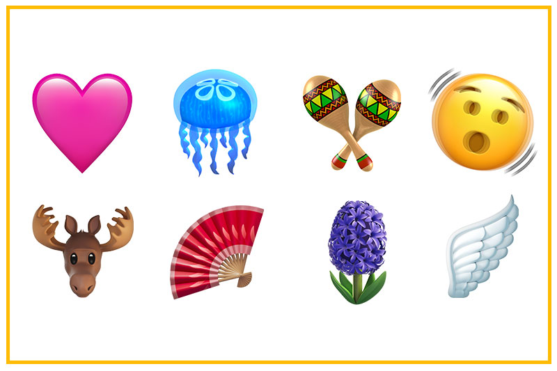 new iphone emojis 