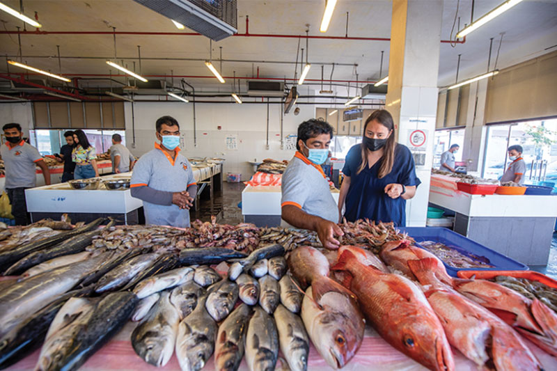 Jumeirah fish market