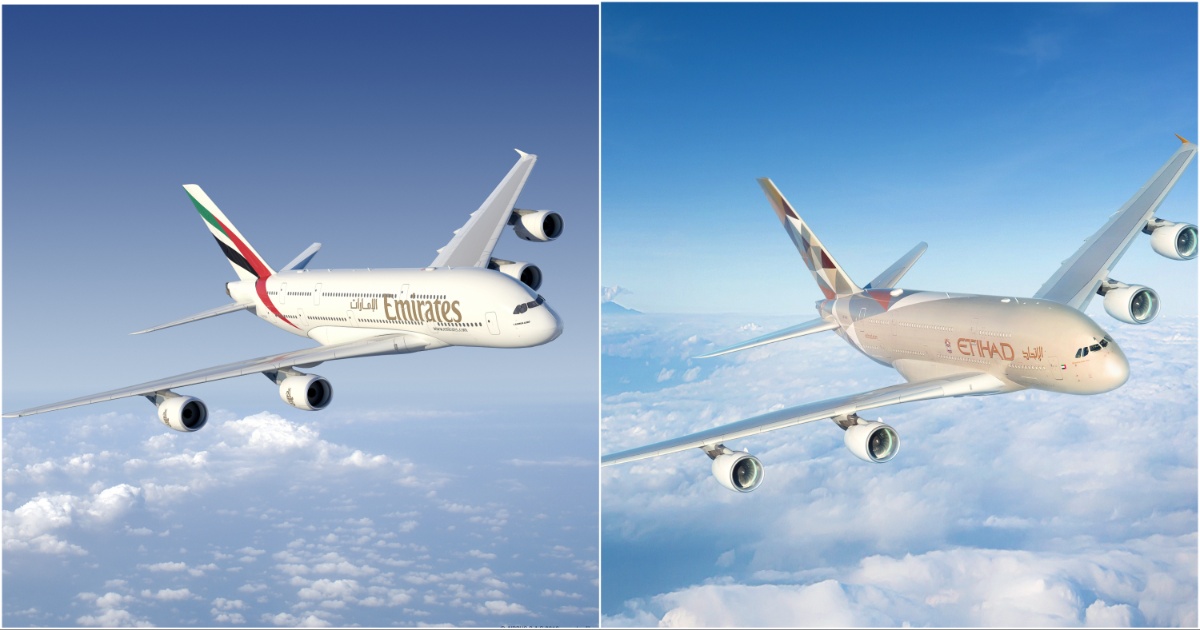 Emirates and Etihad Airways among top 10 in world's top airlines list (again) for 2024