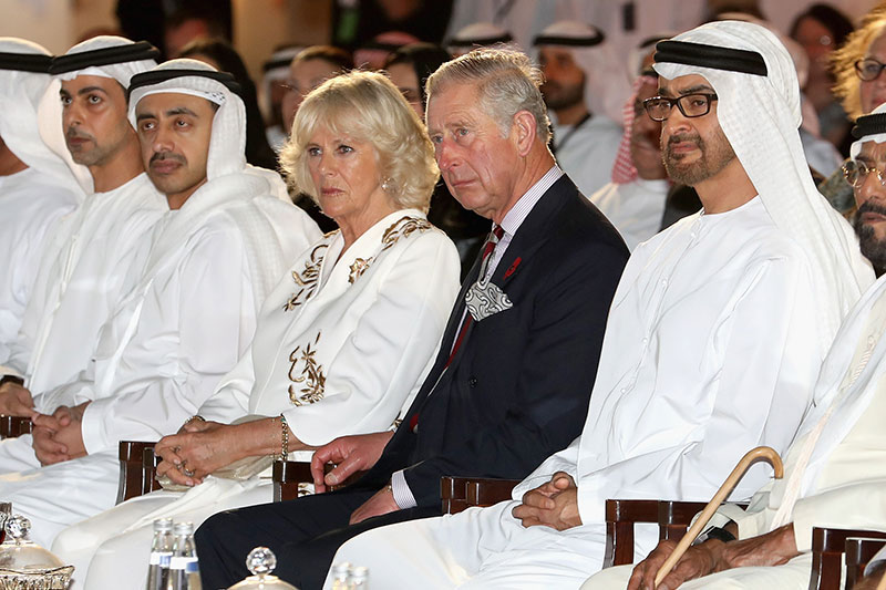 King Charles III with UAE President Sheikh Mohamed bin Zayed
