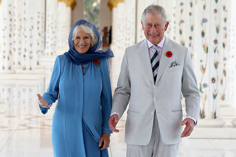 Camilla and King Charles III Abu Dhabi Grand Mosque