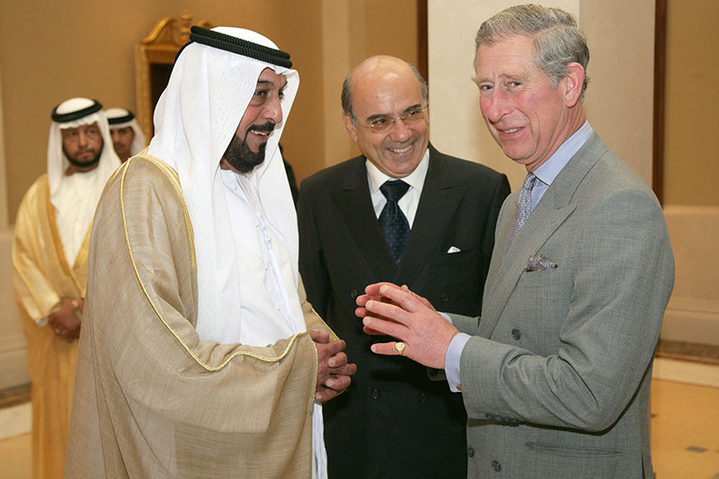 Sheikh Khalifa and King Charles III