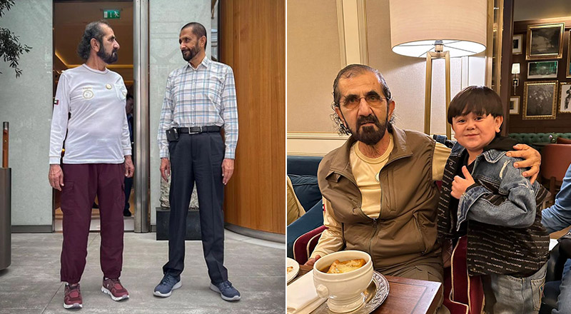 Sheikh Mohammed in London-featured