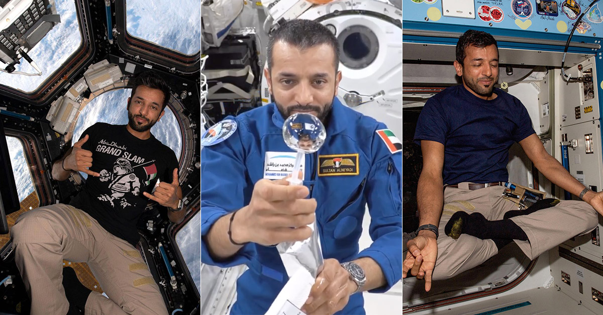 17 Things UAE Astronaut Sultan Al Neyadi Shared With Us From Space ...