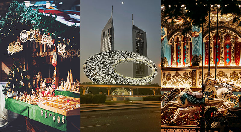Emirates Towers Christmas Market Dubai