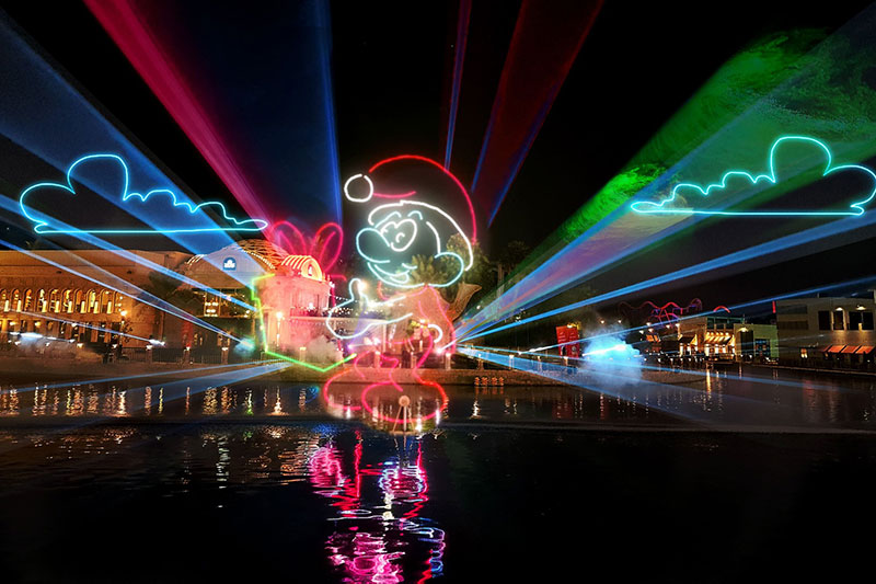 Riverland laser show