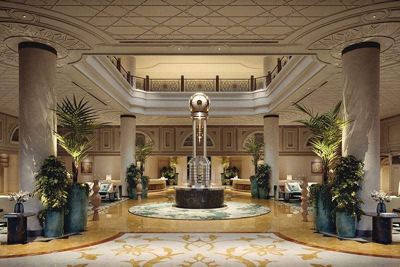 Waldorf Astoria Ras Al Khaimah CLOCK