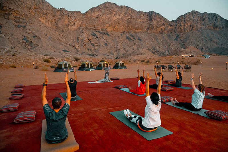 Mleiha Yoga Camp