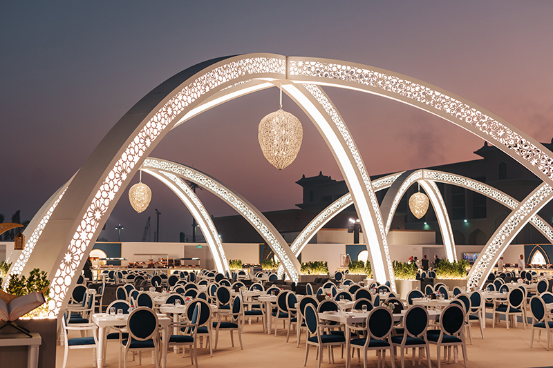 Things to do in Dubai - Atlantis iftar tent