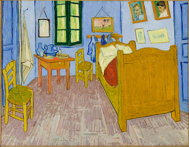 Vincent Van Gogh - The Bedroom - Abu Dhabi Louvre loan