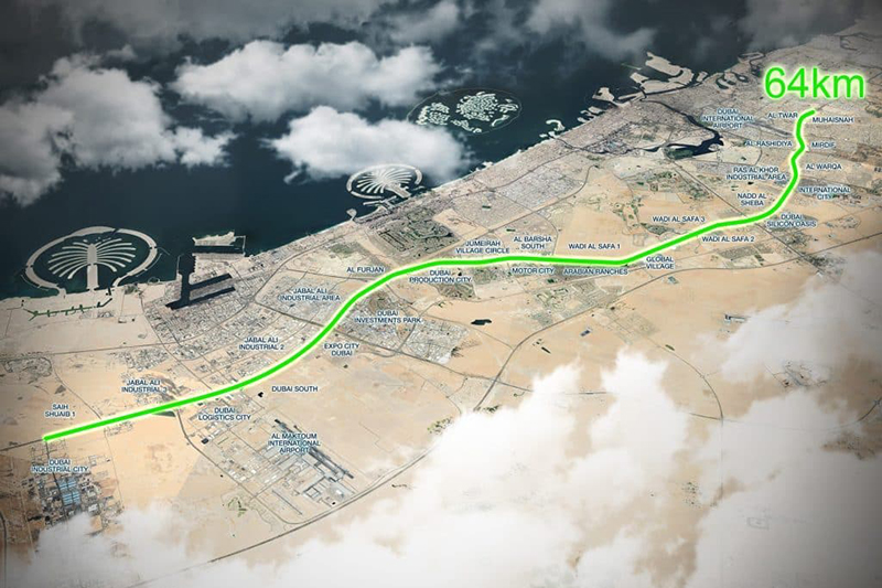 Dubai Green Spine project: Plans unveiled to transform E311 into a ...