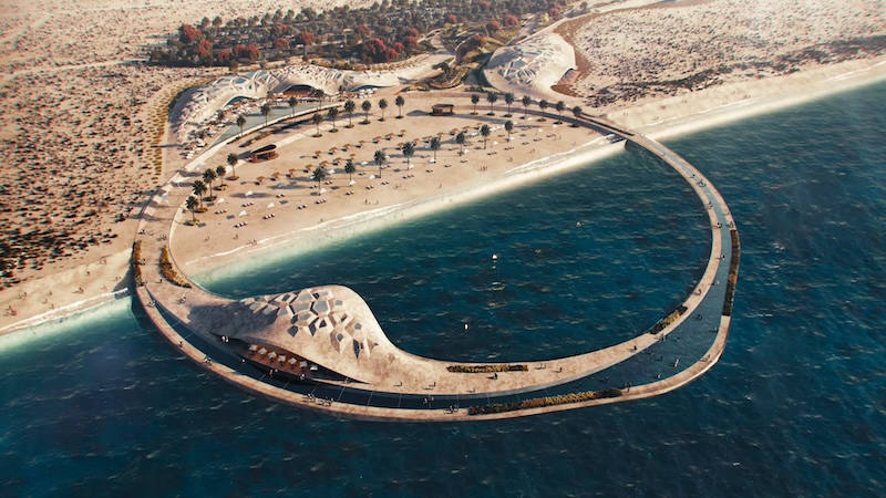 Dubai beach megaproject 