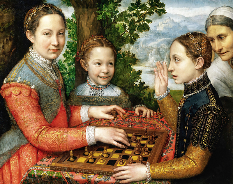 The Chess Game by Sofonisba Anguissola