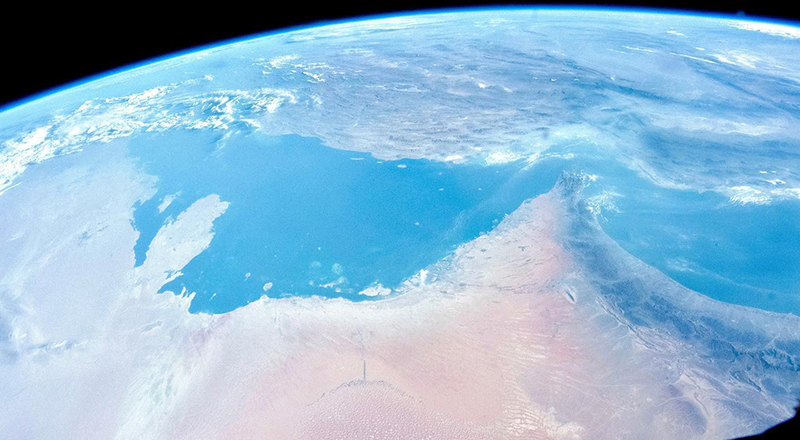 UAE from space from Sultan Al Neyadi