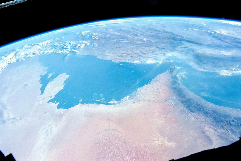 UAE from space Sultan Al Neyadi