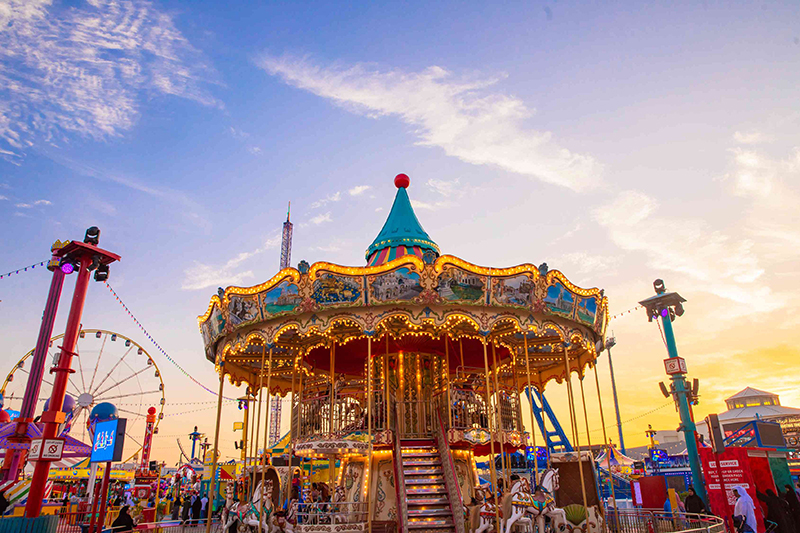 merry go round Global Village UAE