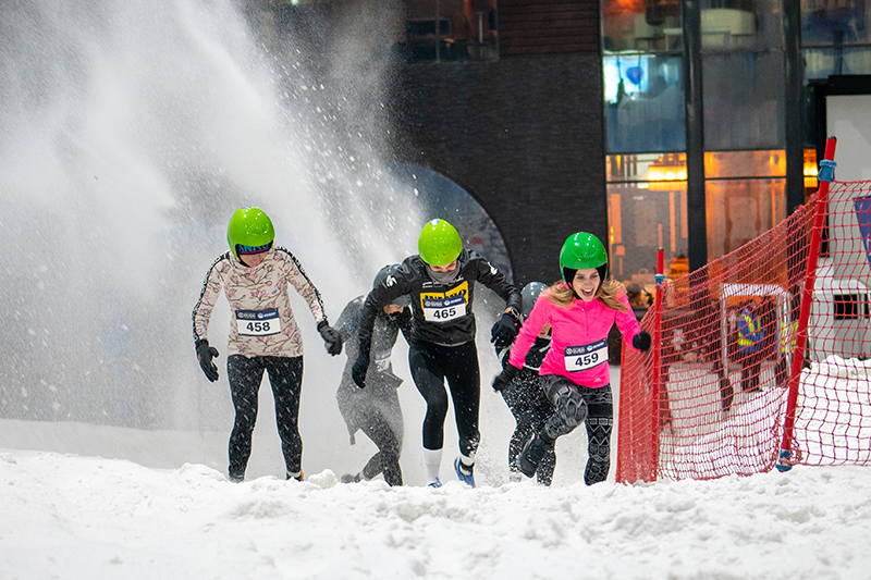 Ice Warrior Challenge Ski Dubai