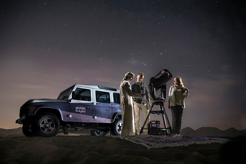 Shurooq stargazing - Meteor Showers UAE